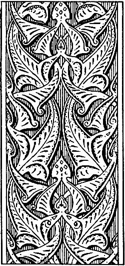 Рис. 54. Рисунок орнамента в арабско-мавританском стиле